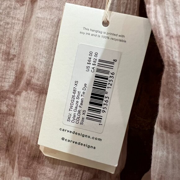 Carve Designs Dylan Gauze Shirt NYT - Picture 7 of 10